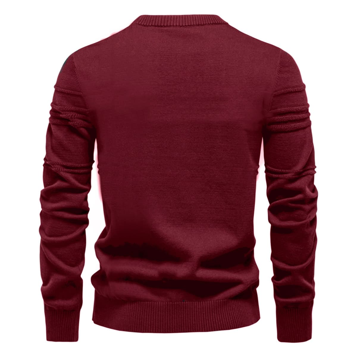 Men’s Casual Cross Stripe Sweater