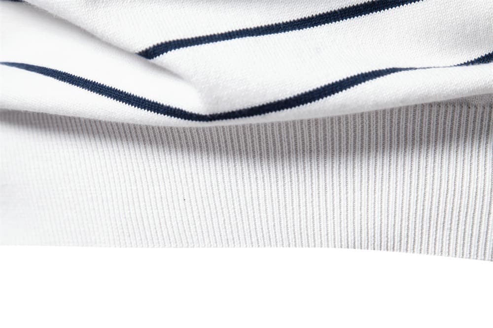 Men’s Casual Horizontal Stripe Knit Sweater
