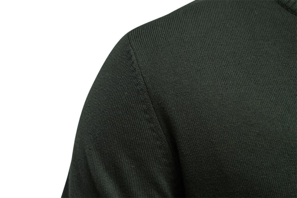 Men’s Casual Button Front Sweater Jacket