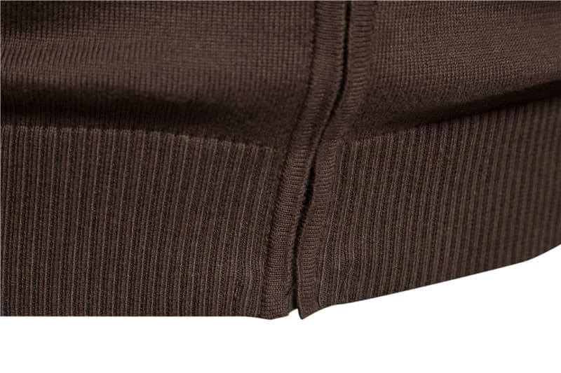 Men’s Casual Full Zip Cardigan Sweater