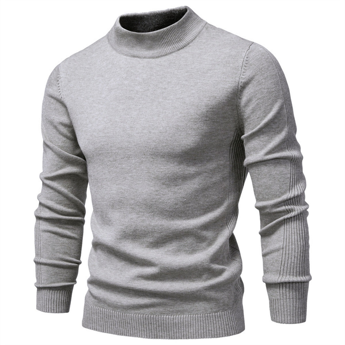 Men’s Casual Long Sleeve Knit Pullover
