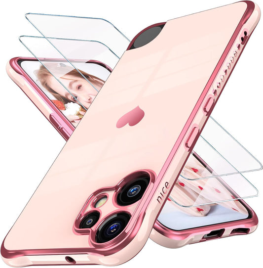 Hollow Heart Plating TPU Phone Case for Nothing CMF Phone 2 Pro (2025)
