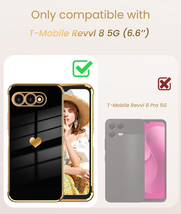 Hollow Heart Plating TPU Phone Case