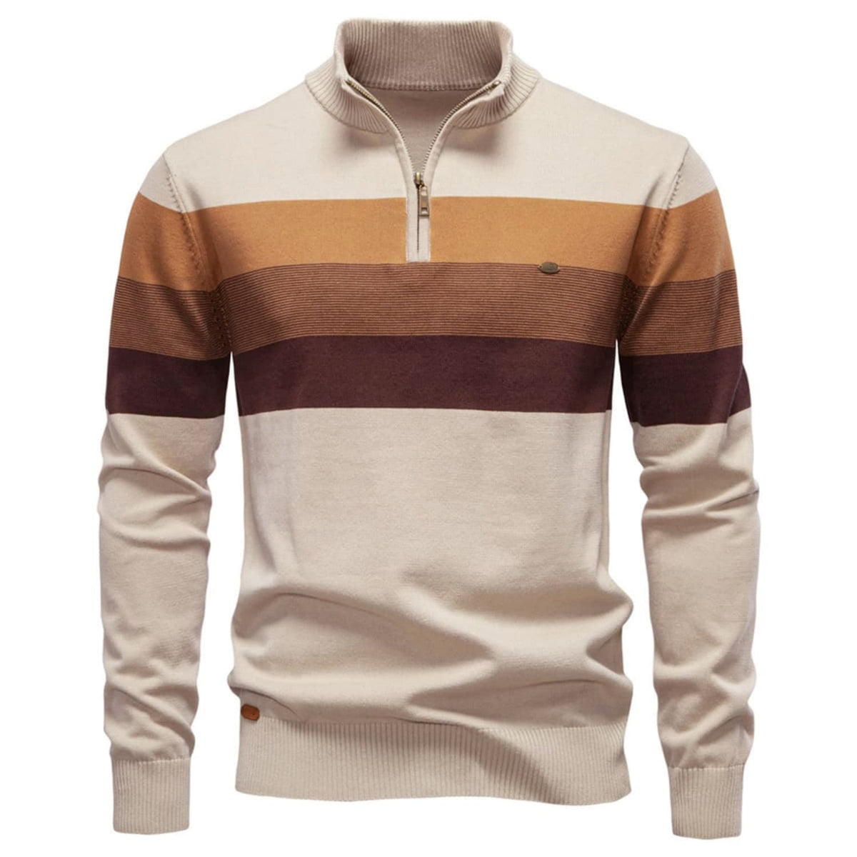 Men’s Casual Half Zip Knit Sweater