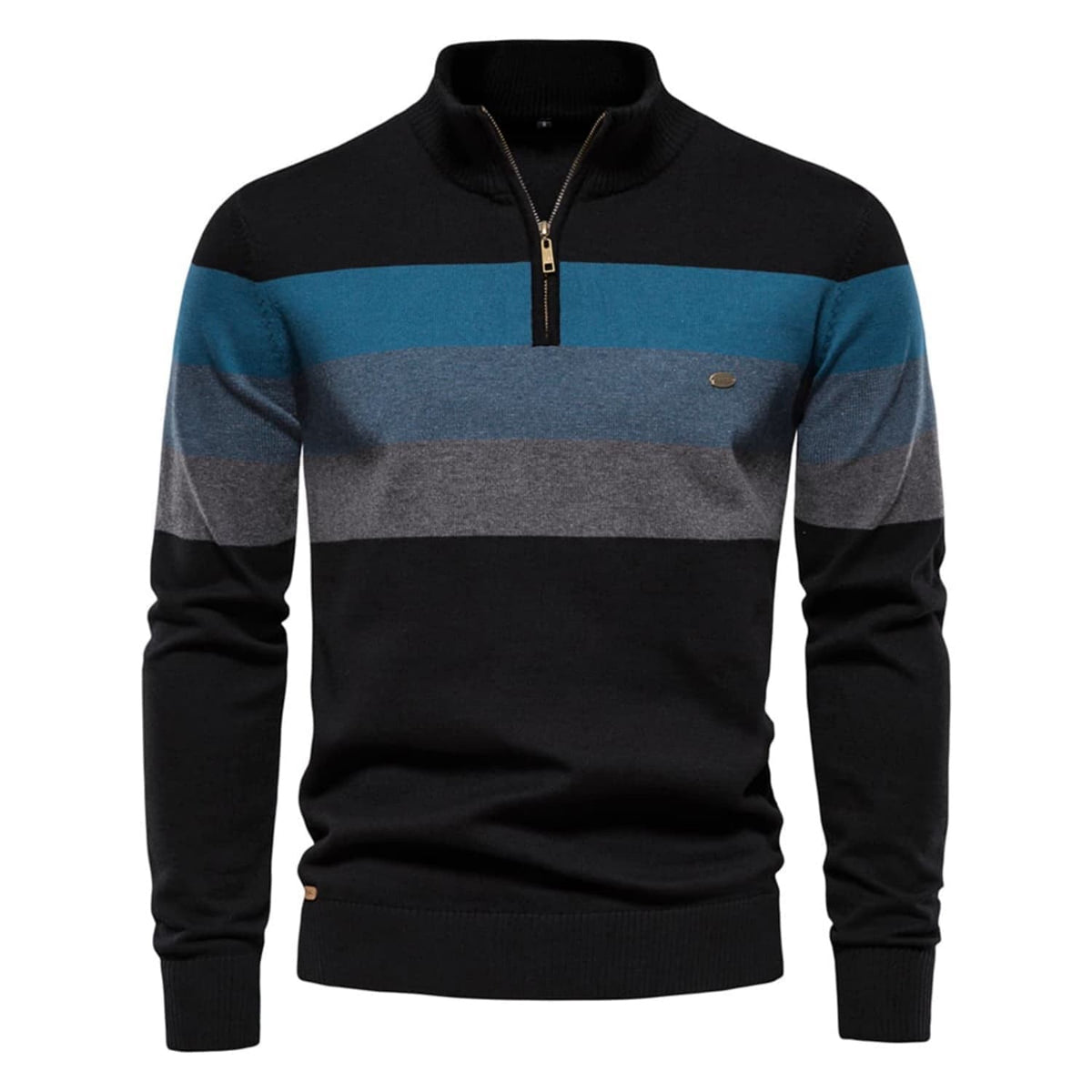 Men’s Casual Half Zip Knit Sweater