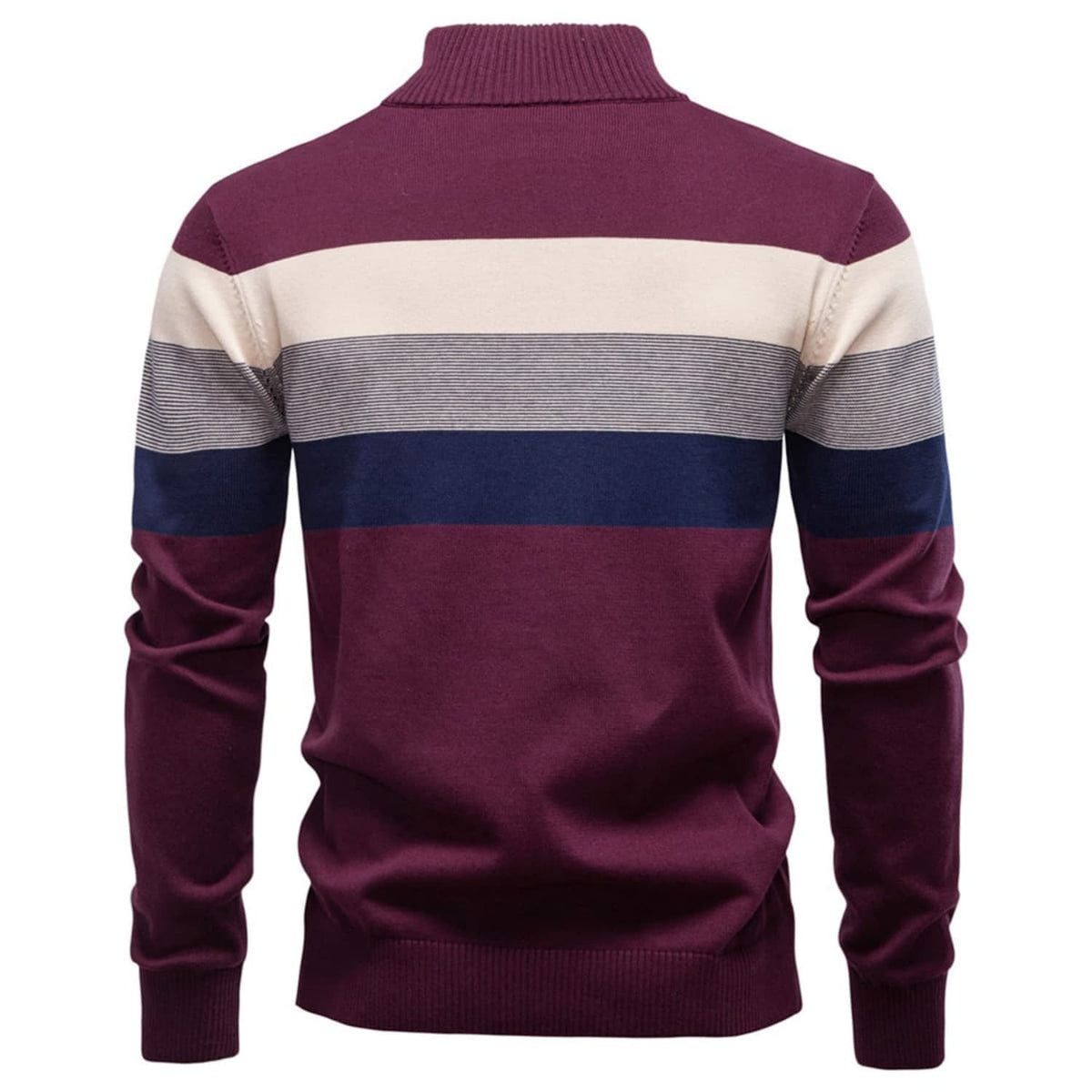 Men’s Casual Half Zip Knit Sweater