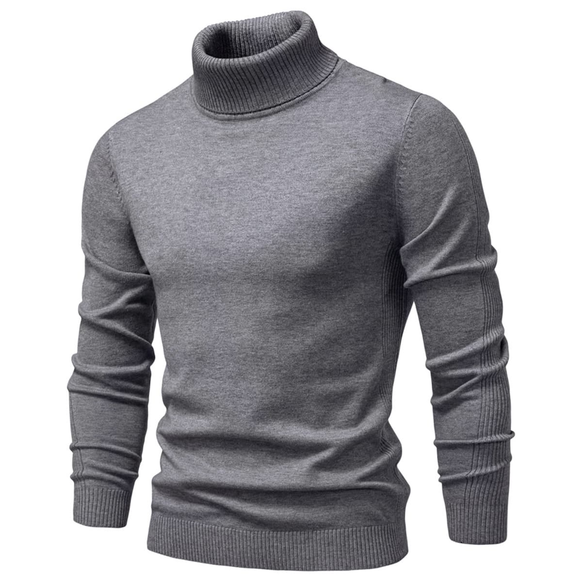 Men’s Long Sleeve Roll Neck Sweater