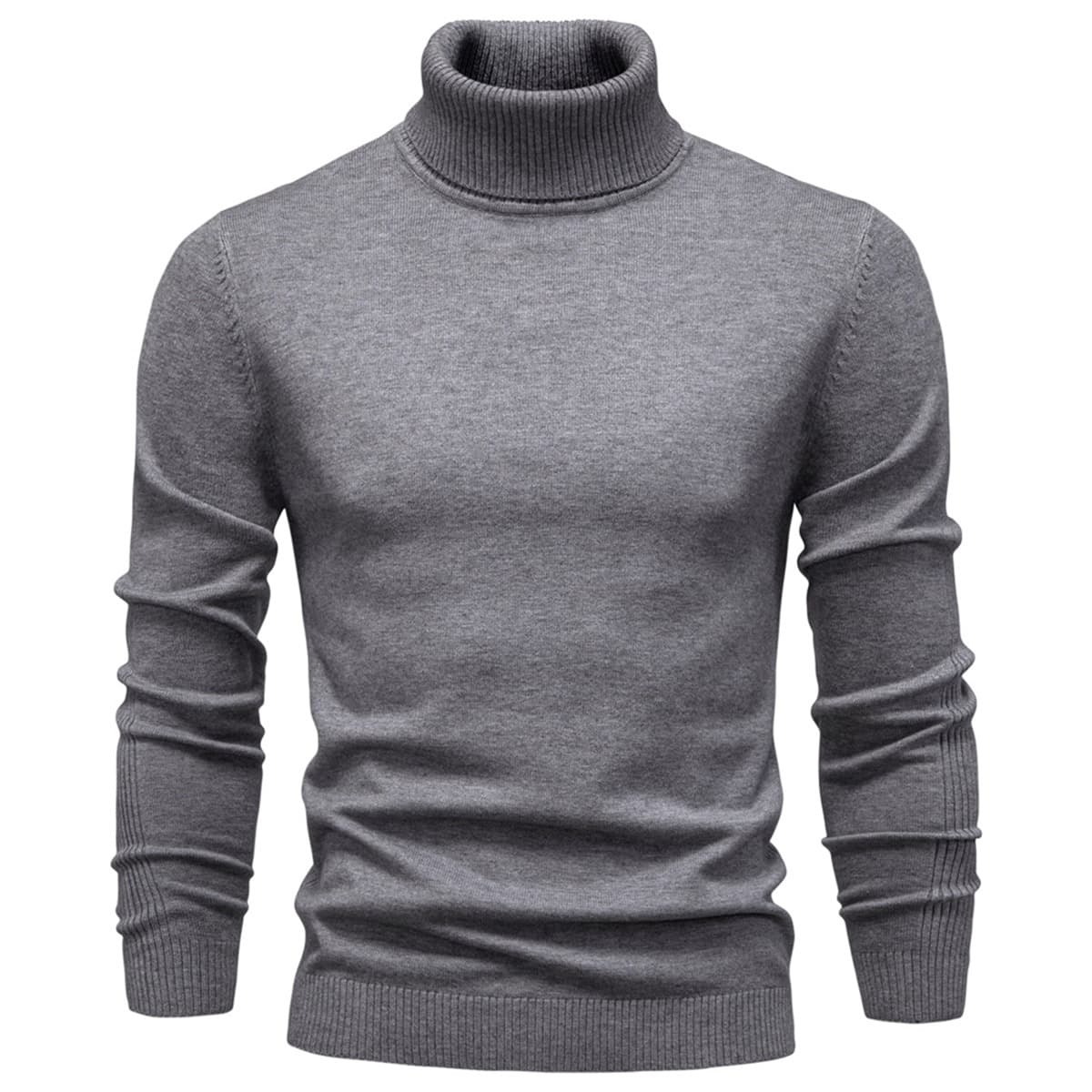 Men’s Long Sleeve Roll Neck Sweater