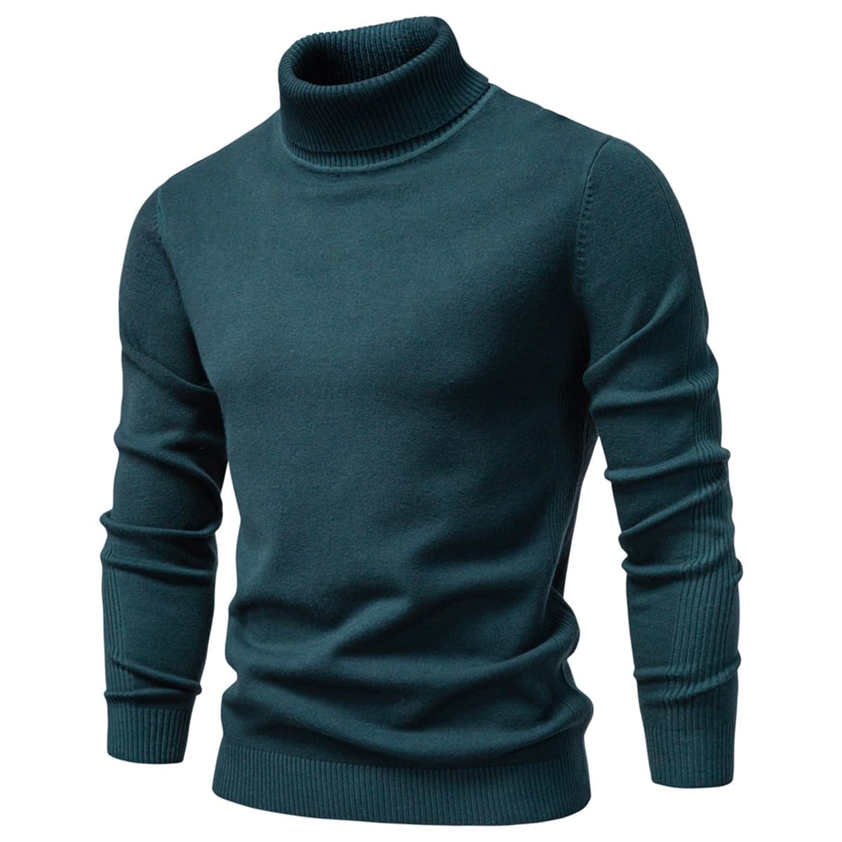 Men’s Long Sleeve Roll Neck Sweater