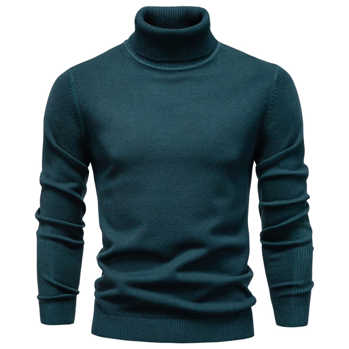 Men’s Long Sleeve Roll Neck Sweater