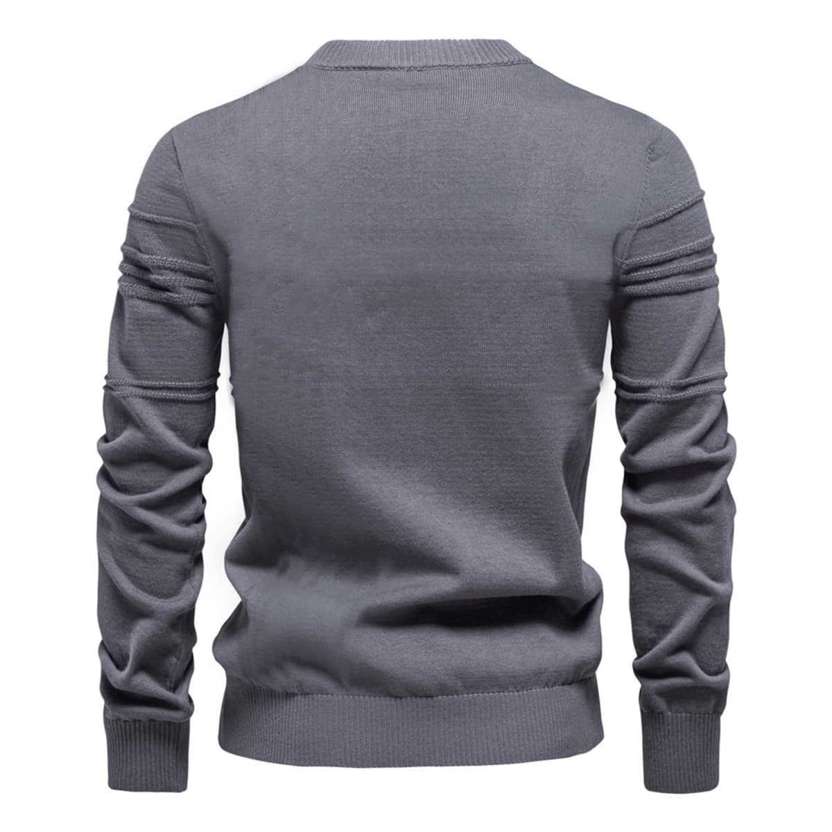 Men’s Casual Cross Stripe Sweater