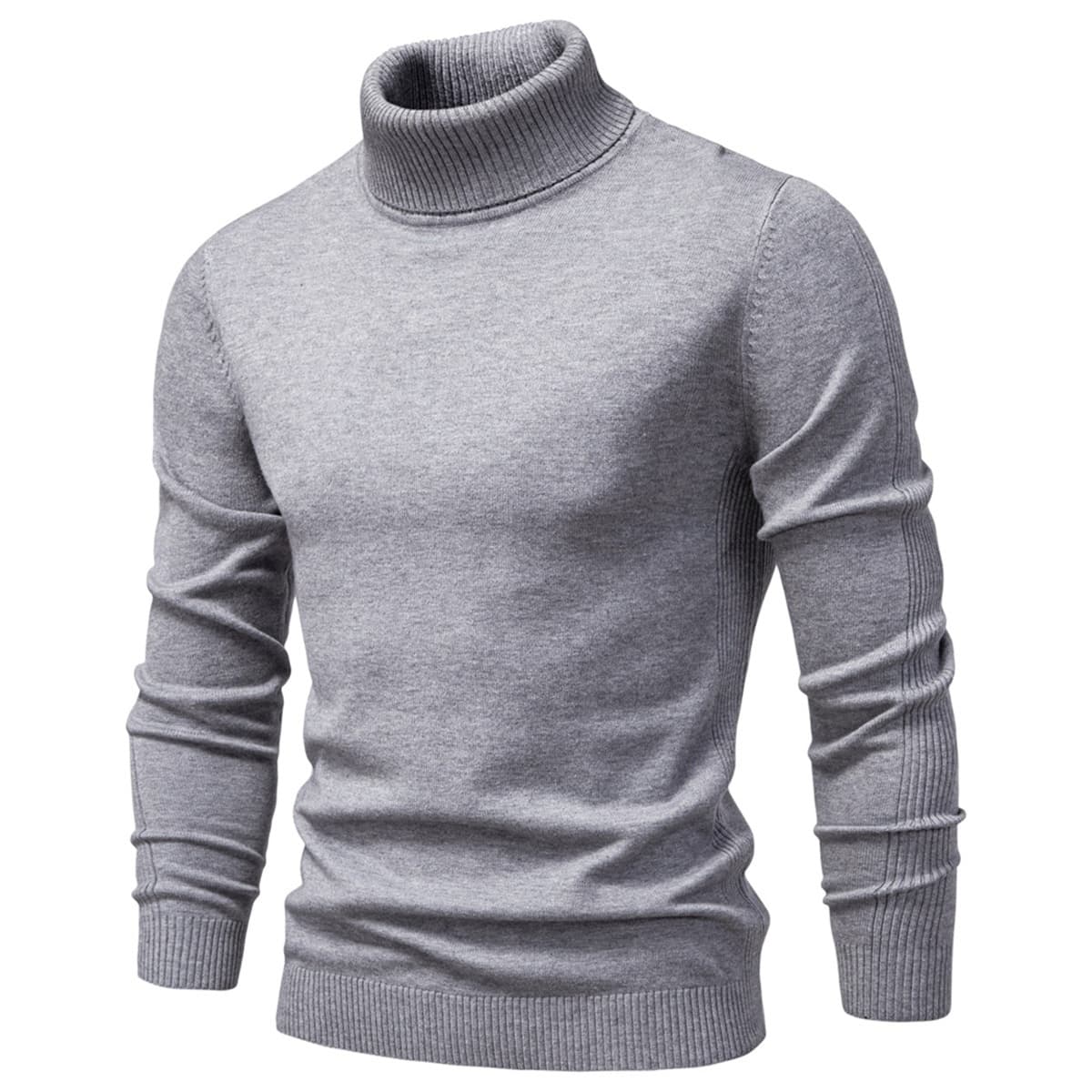 Men’s Long Sleeve Roll Neck Sweater