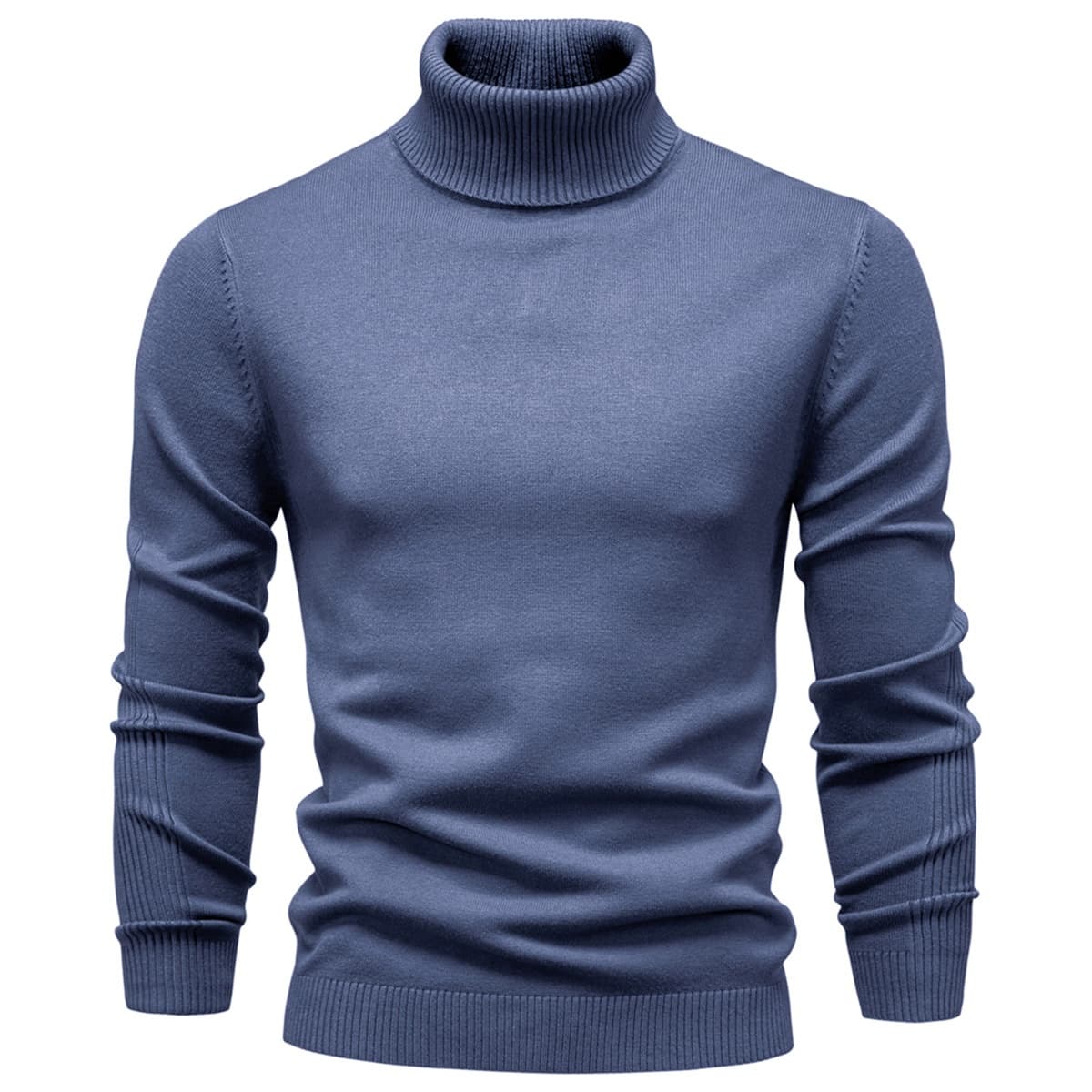 Men’s Long Sleeve Roll Neck Sweater