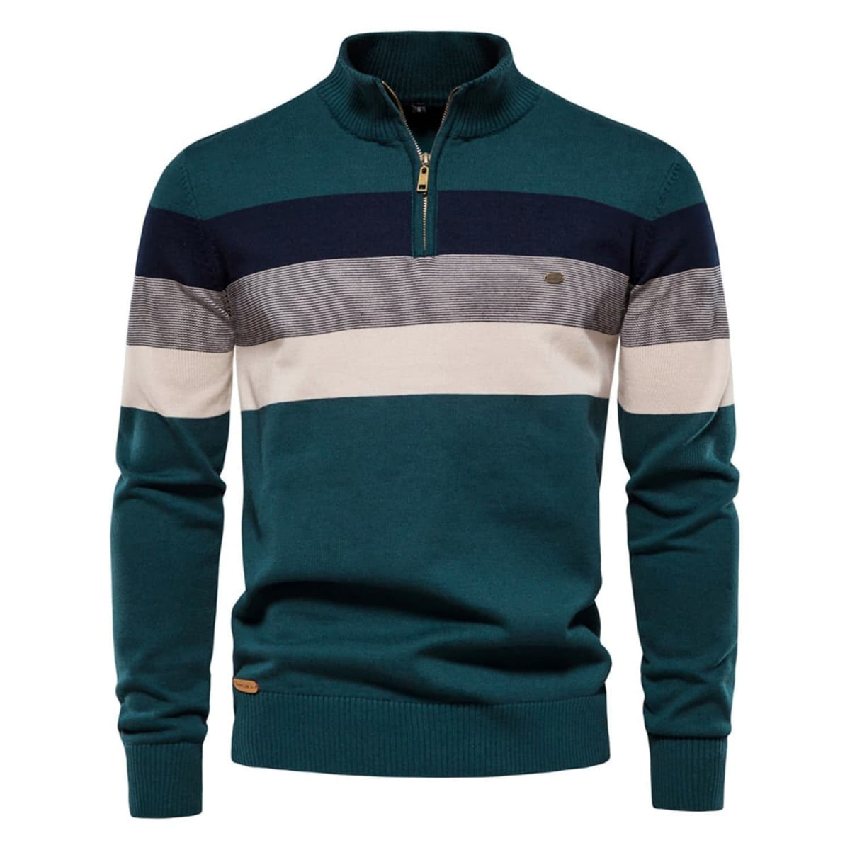 Men’s Casual Half Zip Knit Sweater