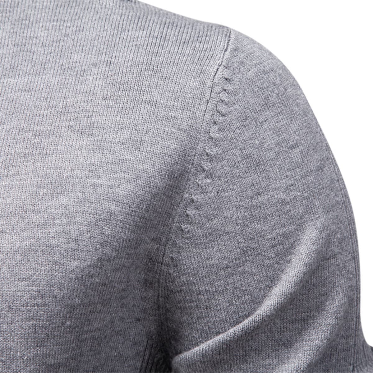 Men’s Long Sleeve Roll Neck Sweater
