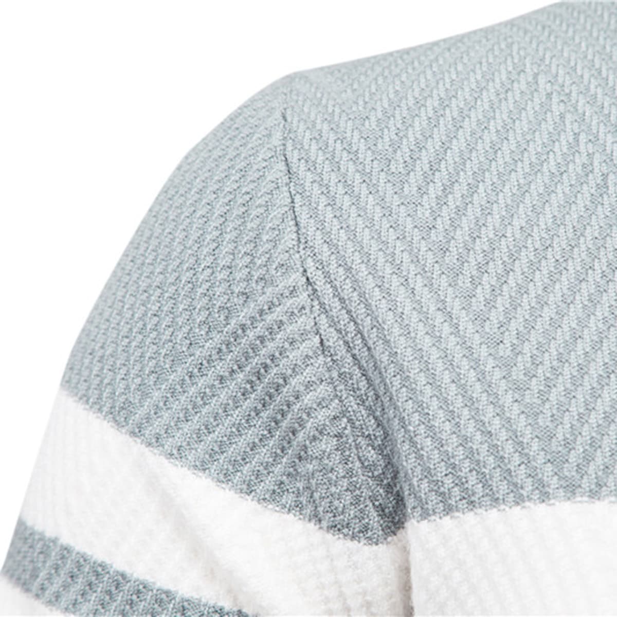 Men’s Casual Contrast Stripe Sweater