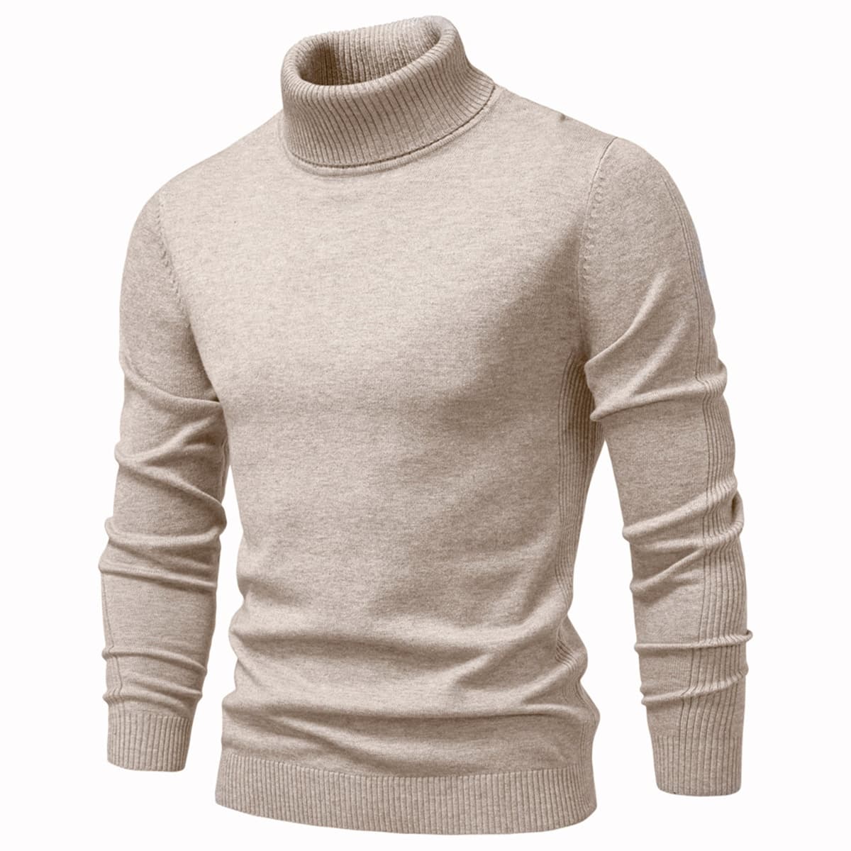 Men’s Long Sleeve Roll Neck Sweater