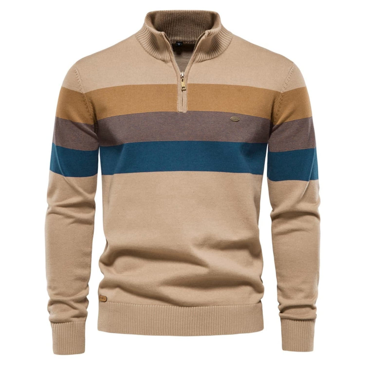 Men’s Casual Half Zip Knit Sweater