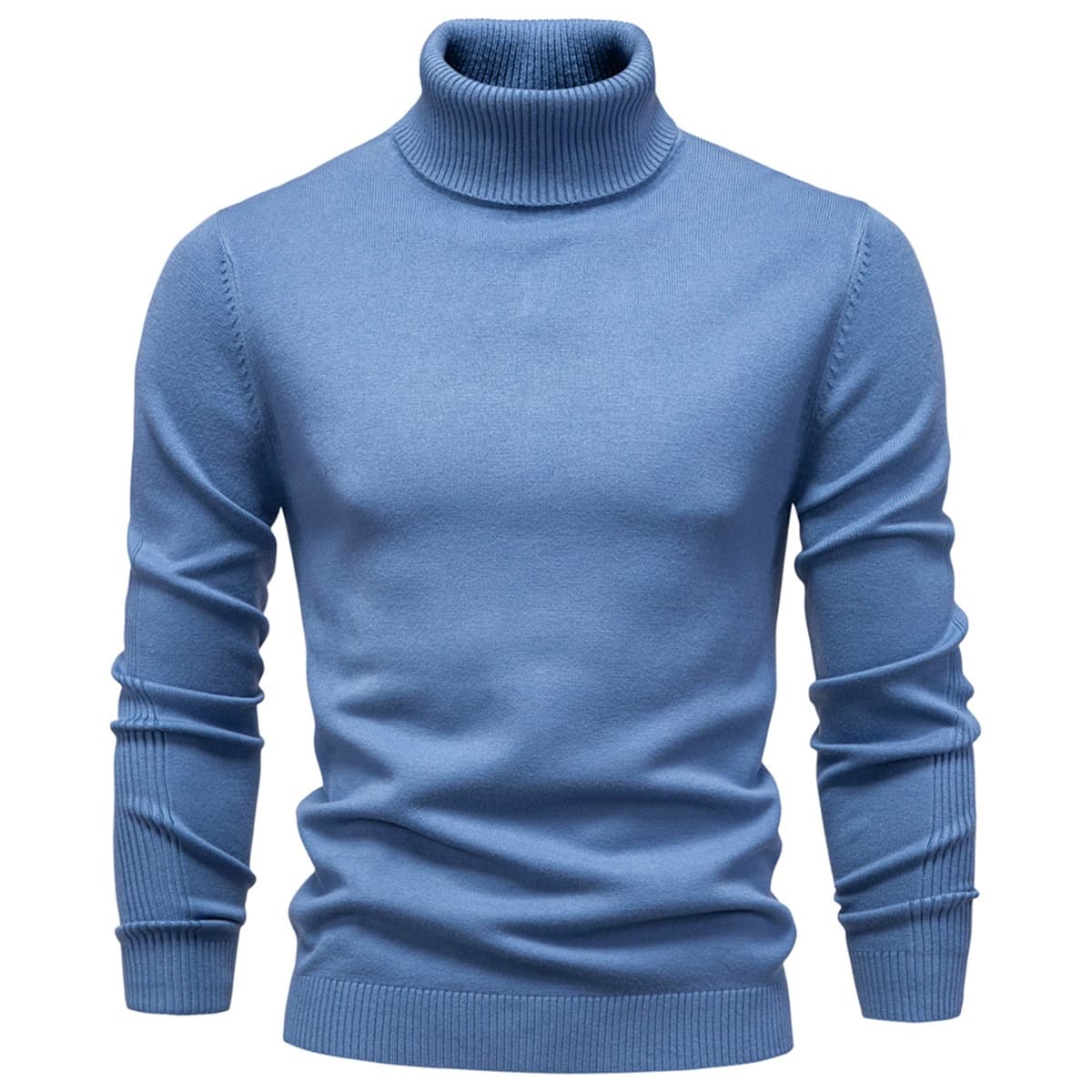 Men’s Long Sleeve Roll Neck Sweater