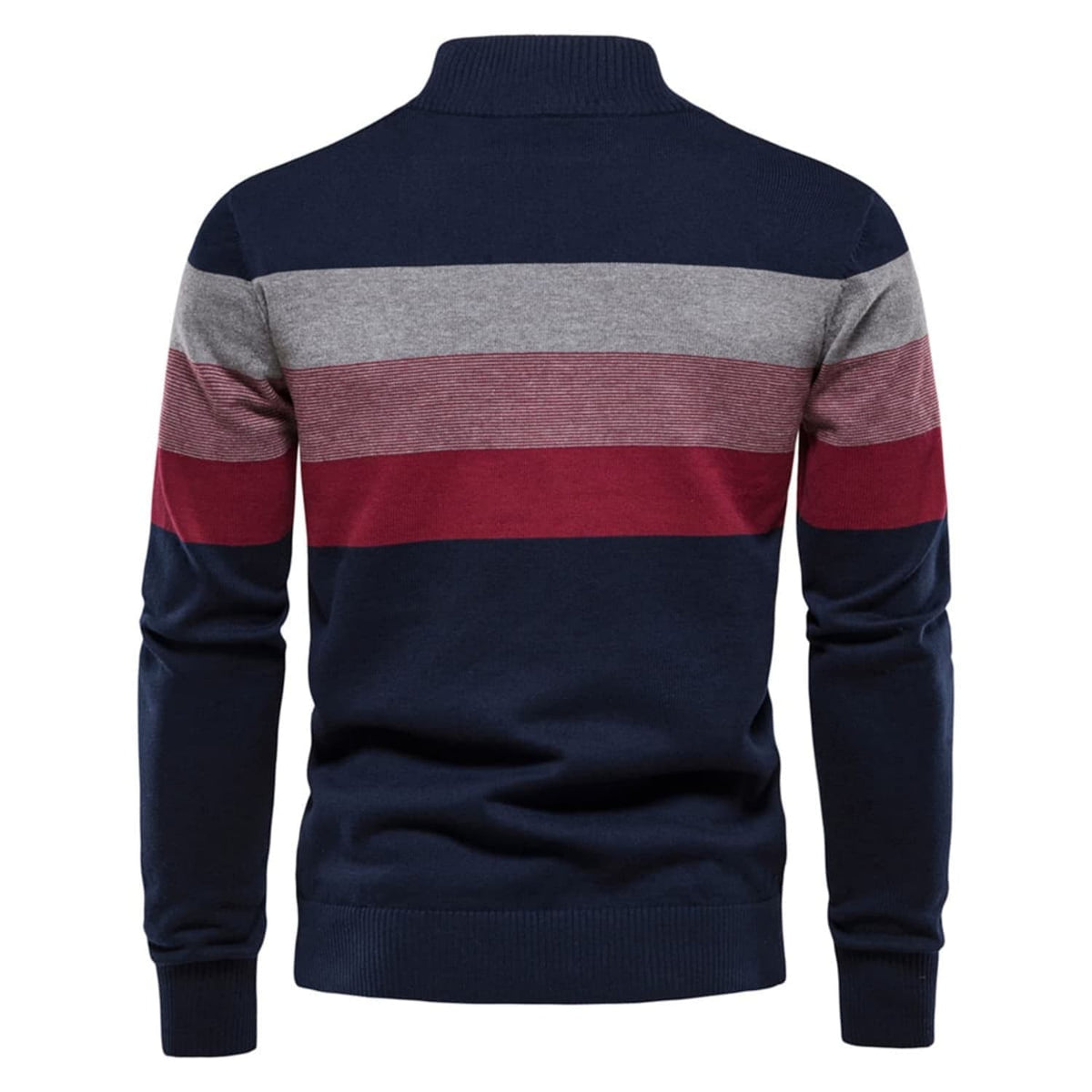 Men’s Casual Half Zip Knit Sweater