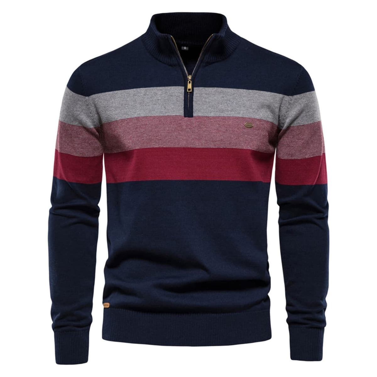 Men’s Casual Half Zip Knit Sweater