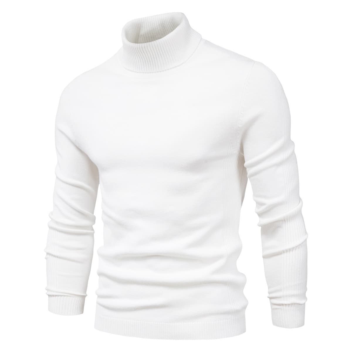 Men’s Long Sleeve Roll Neck Sweater