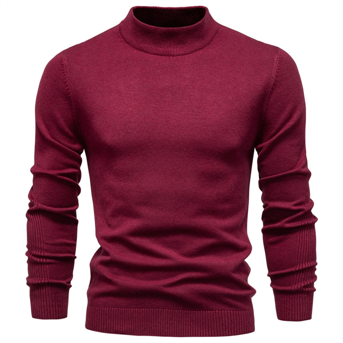 Men’s Casual Long Sleeve Knit Pullover