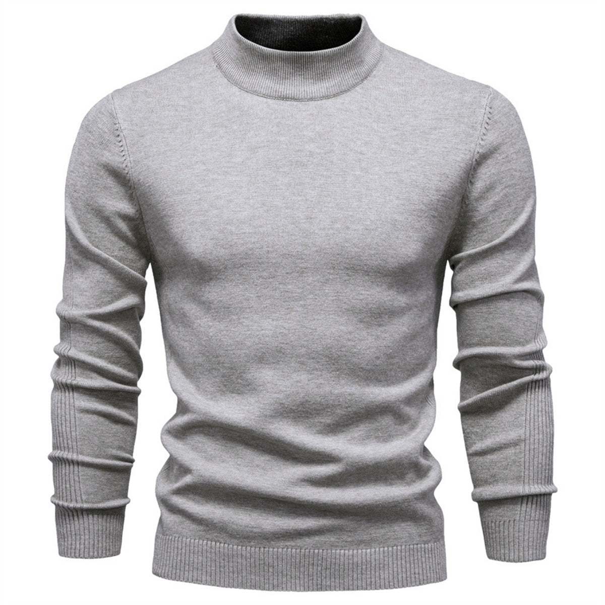 Men’s Casual Long Sleeve Knit Pullover