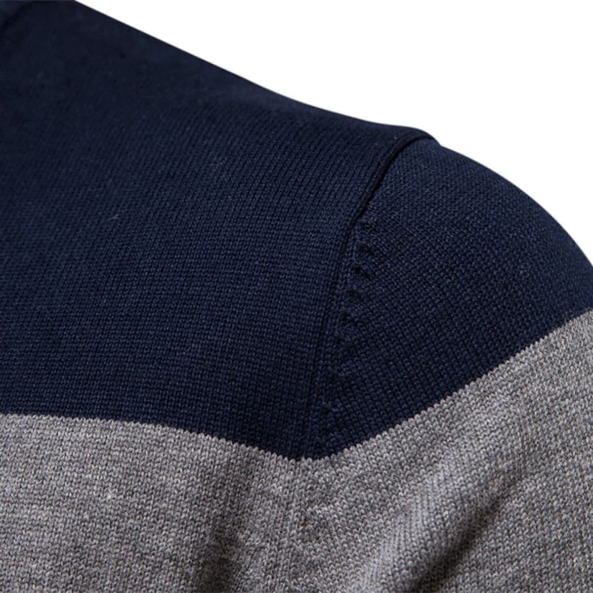 Men’s Casual Half Zip Knit Sweater